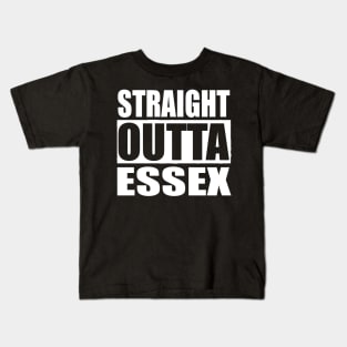 STRAIGHT OUTTA ESSEX UK Kids T-Shirt